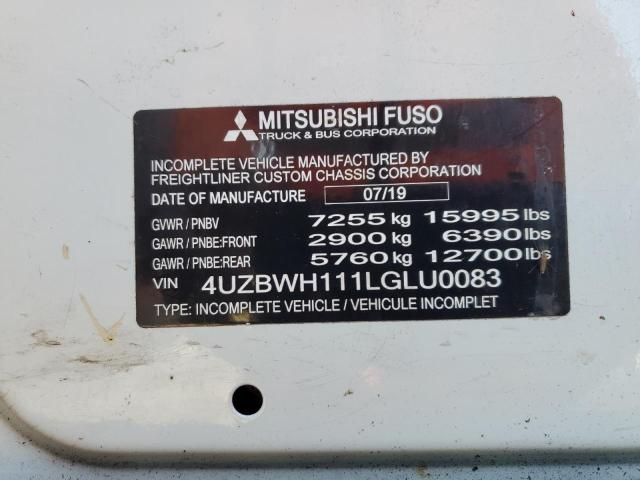 2020 Mitsubishi Fuso Truck OF America INC FE FEC7TW