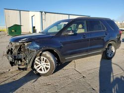 Salvage cars for sale at auction: 2016 Ford Explorer XLT