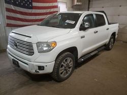 Salvage cars for sale from Copart Lyman, ME: 2016 Toyota Tundra Crewmax 1794