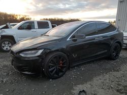 Salvage cars for sale at Windsor, NJ auction: 2016 Tesla Model X