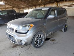 KIA salvage cars for sale: 2012 KIA Soul +