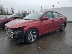 Nissan salvage cars for sale: 2020 Nissan Sentra SV