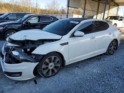 Salvage cars for sale at Cartersville, GA auction: 2012 KIA Optima SX