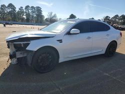 Salvage cars for sale at auction: 2016 KIA Cadenza Luxury