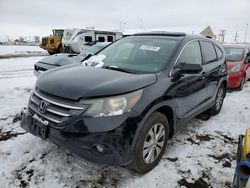 Honda salvage cars for sale: 2012 Honda CR-V EX