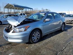 Salvage cars for sale at Spartanburg, SC auction: 2011 Honda Accord EXL