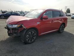 Carros salvage a la venta en subasta: 2018 Mitsubishi Outlander SE