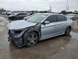 Honda Accord salvage cars for sale: 2017 Honda Accord Sport Special Edition