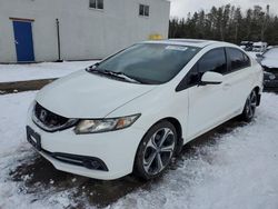 Salvage cars for sale at Cookstown, ON auction: 2014 Honda Civic SI