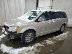 Salvage cars for sale at Central Square, NY auction: 2013 Chrysler Town & Country Limited