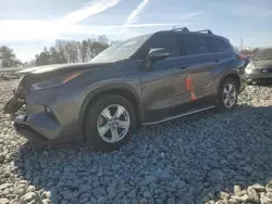 Salvage cars for sale at Mebane, NC auction: 2022 Toyota Highlander L