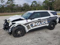 Salvage cars for sale at Fort Pierce, FL auction: 2023 Ford Explorer Police Interceptor