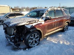 Hyundai Palisade Vehiculos salvage en venta: 2021 Hyundai Palisade SEL