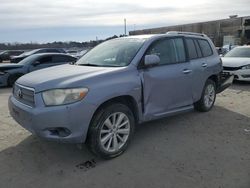 2008 Toyota Highlander Hybrid en venta en Fredericksburg, VA