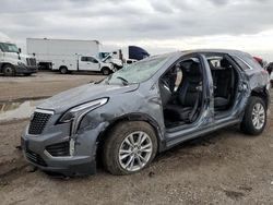 Salvage cars for sale at Houston, TX auction: 2021 Cadillac XT5 Luxury