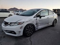 Honda salvage cars for sale: 2015 Honda Civic EXL