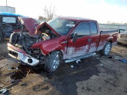 Salvage cars for sale at Woodhaven, MI auction: 2014 Ford F150 Super Cab