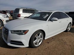 Salvage cars for sale at Elgin, IL auction: 2016 Audi A6 Premium Plus