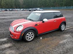 Salvage cars for sale at Graham, WA auction: 2013 Mini Cooper