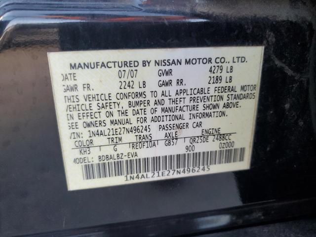 2007 Nissan Altima 2.5