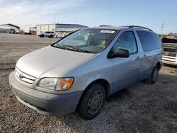 Toyota Sienna ce salvage cars for sale: 2003 Toyota Sienna CE