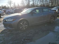 Salvage cars for sale at Waldorf, MD auction: 2020 Nissan Maxima SL