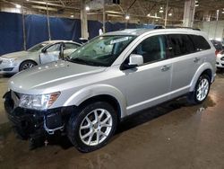 Vehiculos salvage en venta de Copart Woodhaven, MI: 2013 Dodge Journey Crew