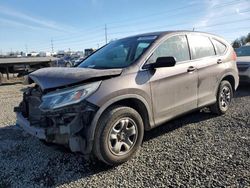 Salvage cars for sale from Copart Eugene, OR: 2015 Honda CR-V LX