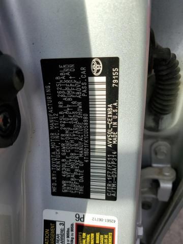 2012 Toyota Camry Hybrid