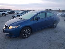 Salvage cars for sale at auction: 2015 Honda Civic EX