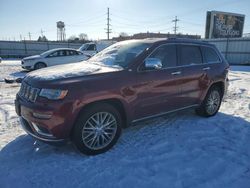 4 X 4 a la venta en subasta: 2017 Jeep Grand Cherokee Summit