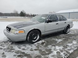 Salvage cars for sale from Copart Columbia Station, OH: 2009 Ford Crown Victoria Police Interceptor