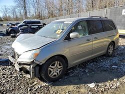 Salvage cars for sale at Waldorf, MD auction: 2006 Honda Odyssey EX