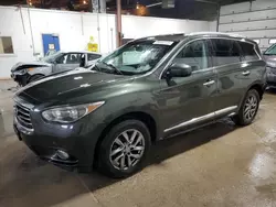 Salvage cars for sale from Copart Blaine, MN: 2013 Infiniti JX35