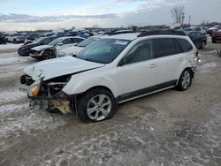 Salvage cars for sale at Kansas City, KS auction: 2013 Subaru Outback 2.5I Premium