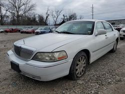 Salvage cars for sale at Bridgeton, MO auction: 2009 Lincoln Town Car Signature Limited