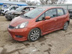 Honda salvage cars for sale: 2012 Honda FIT Sport