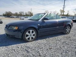 Salvage cars for sale at Riverview, FL auction: 2004 Audi A4 1.8 Cabriolet