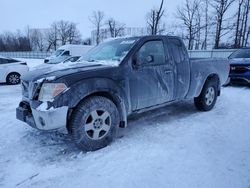 Salvage cars for sale at Central Square, NY auction: 2008 Nissan Frontier King Cab LE