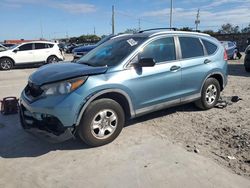 Salvage cars for sale at Homestead, FL auction: 2014 Honda CR-V LX