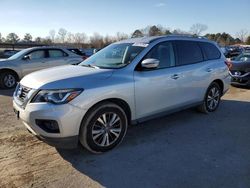 Salvage cars for sale at Florence, MS auction: 2017 Nissan Pathfinder S