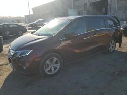 Salvage cars for sale at auction: 2018 Honda Odyssey EXL