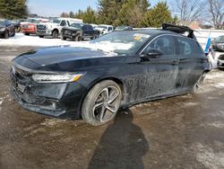 Salvage cars for sale at Finksburg, MD auction: 2022 Honda Accord Sport