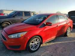 Salvage cars for sale from Copart Haslet, TX: 2015 Ford Focus SE