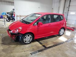 Salvage cars for sale at York Haven, PA auction: 2008 Honda FIT Sport