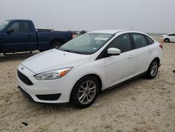 Salvage cars for sale at Taylor, TX auction: 2018 Ford Focus SE