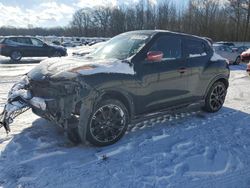 Salvage cars for sale at Glassboro, NJ auction: 2015 Nissan Juke S