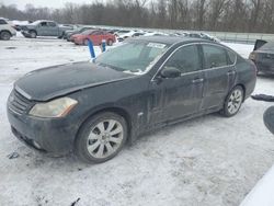 Salvage cars for sale at Ellwood City, PA auction: 2006 Infiniti M35 Base