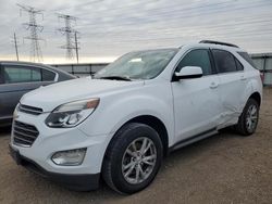 Salvage cars for sale at Elgin, IL auction: 2017 Chevrolet Equinox LT