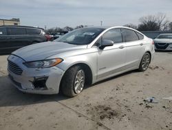 Salvage cars for sale at Wilmer, TX auction: 2019 Ford Fusion SE